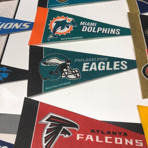 17 Mini Football Pendants - Picture 2 of 7